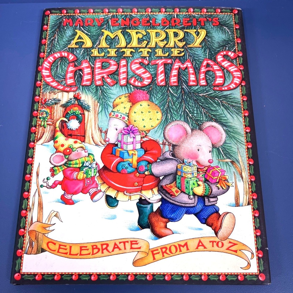 Brand‎ New Mary Engelbreit A Merry Little Christmas from A to Z '2006 hardback